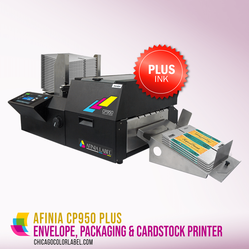 Afinia CP950 PLUS Packaging and Envelope Printer - Chicago Color Label