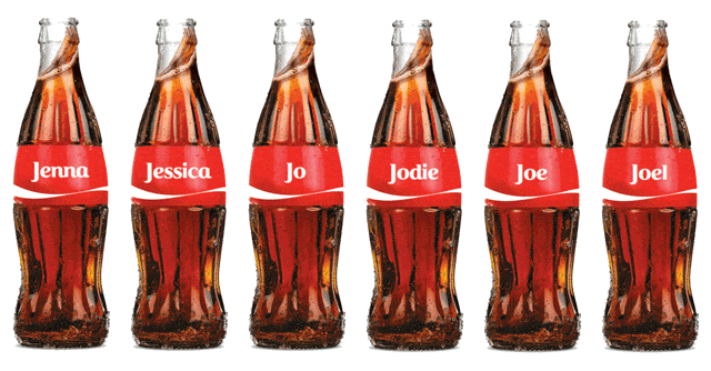 Coke - Personalized Bottles