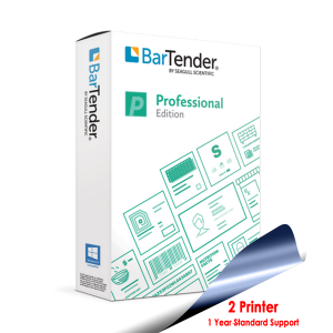 Bartender Professional - 2 Printer (1 YR Support)