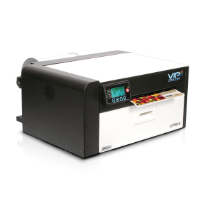 front view of VP610 color label printer