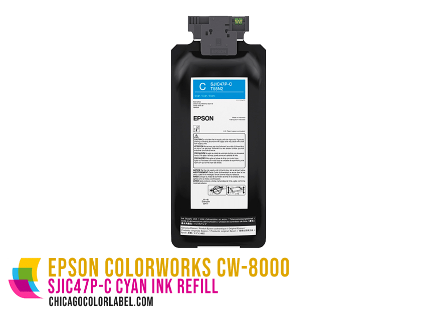 Epson ColorWorks C8000 Cyan Ink Refill