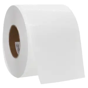 Clear Blank Continuous Roll Labels