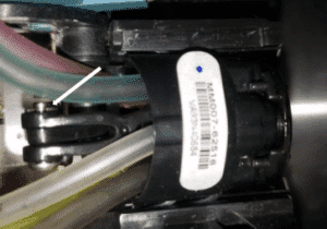 Remove Memjet Revolver Cap - Remove Hinge Pin