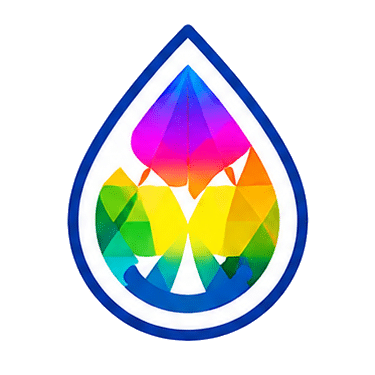 Bright full-color labels icon