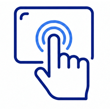 Compact and easy to use icon