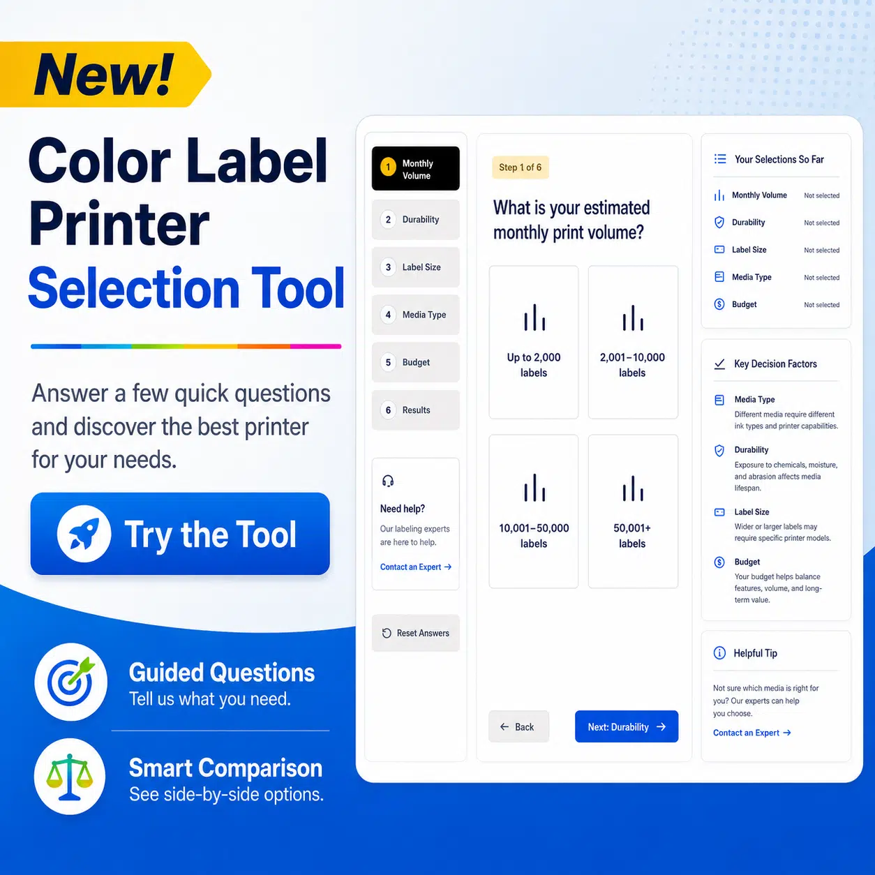 inkjet printer selection announcement