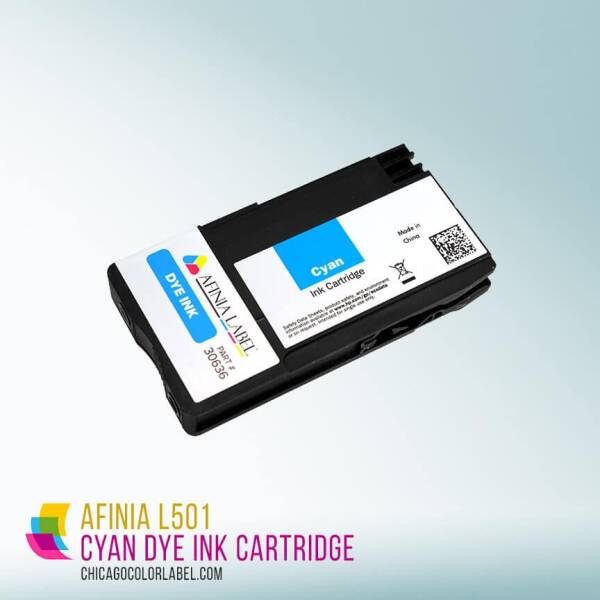 Afinia L502 color label printer - Cyan Dye Ink