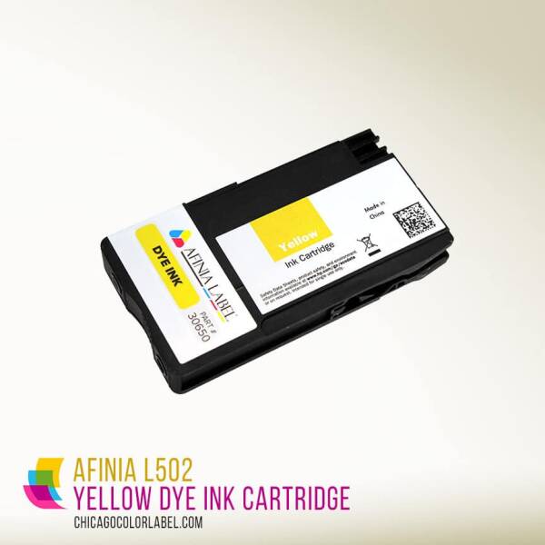 Afinia L502 color label printer - Yellow Dye Ink